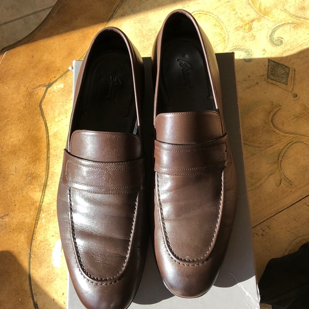 Brioni Men’s chocolate loafer